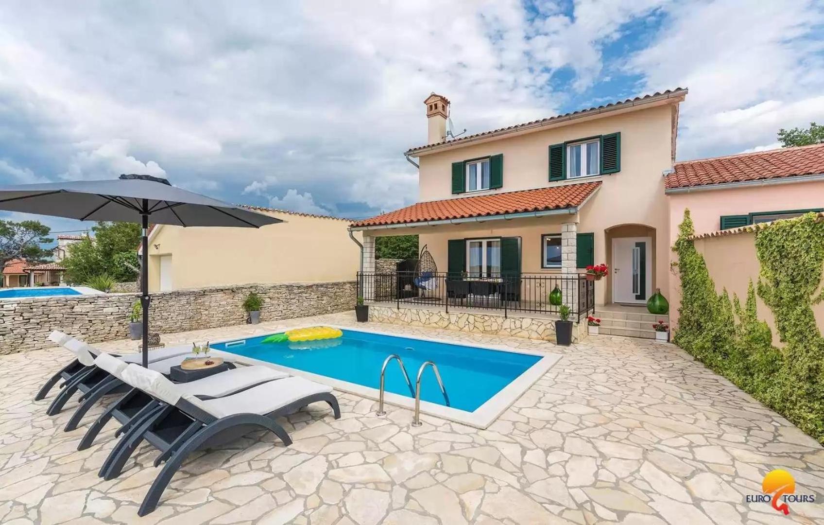 Villa Grguci Kanfanar Exteriör bild